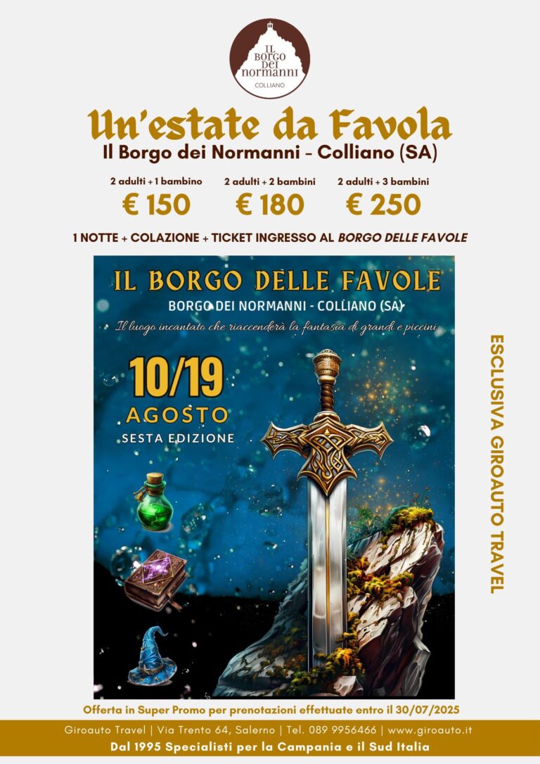 LOCANDINA BORGO DELLE FAVOLE